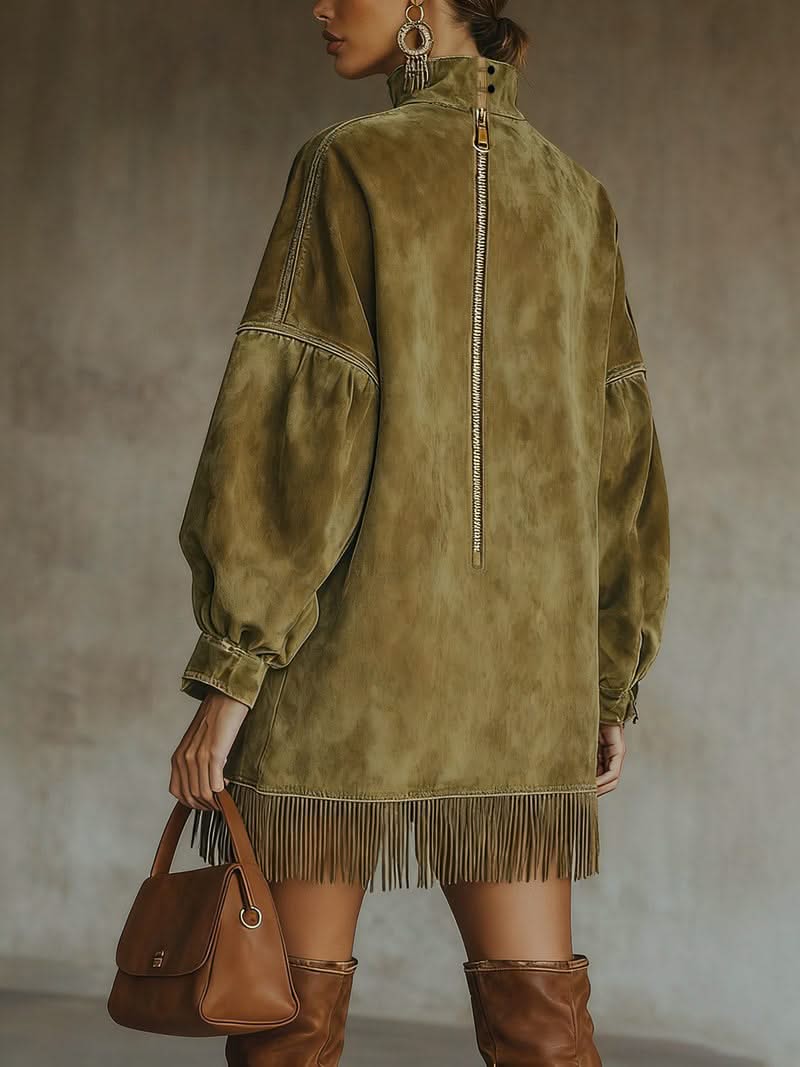 Lucia Cashmere Turtleneck Dress