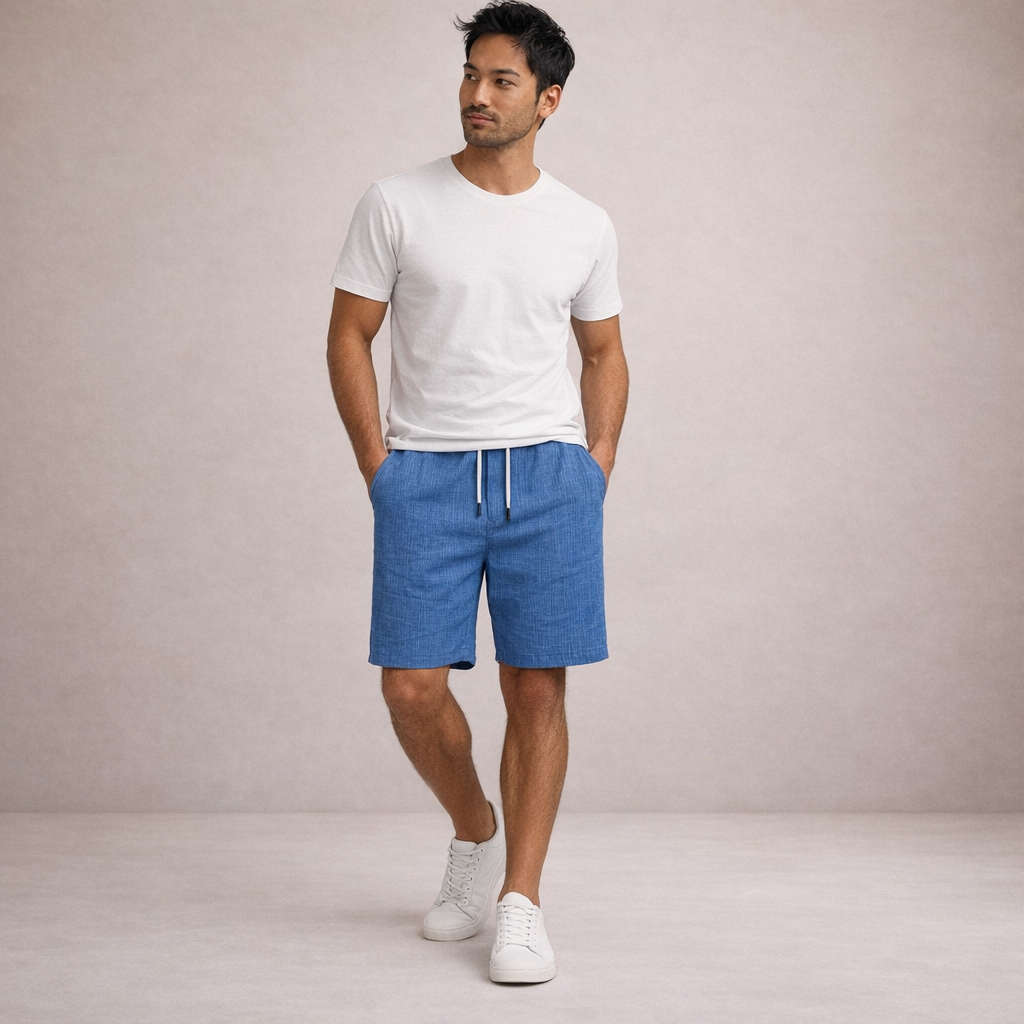 Men's Breathable Linen Summer Trousers