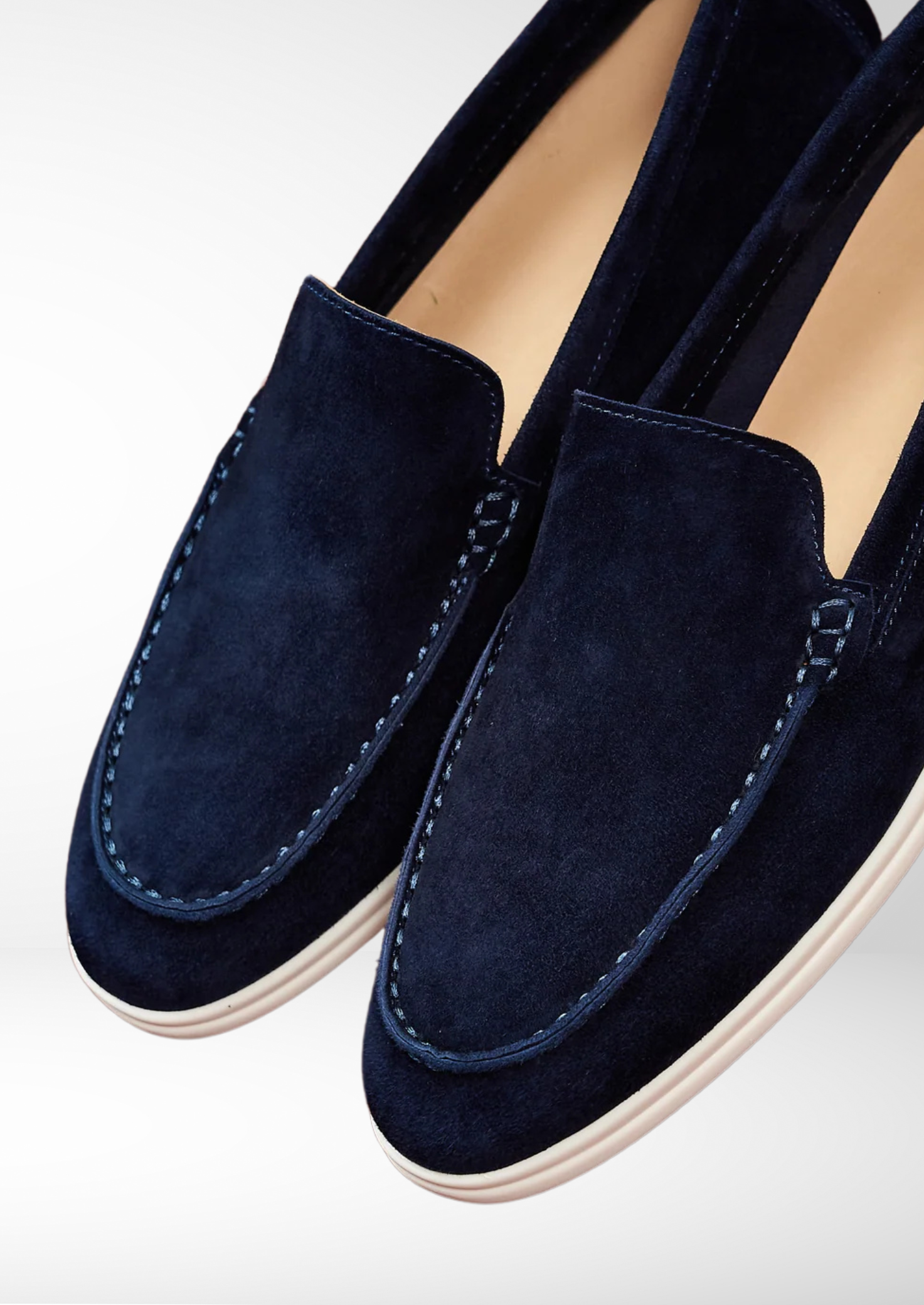 Lavencio Navy Blue Classic Loafers