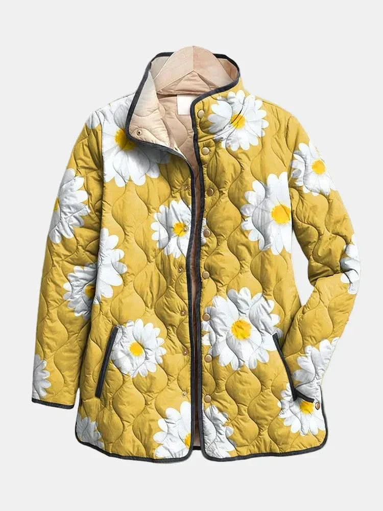 Mira Quilted Outerwear in Deep Charcoal