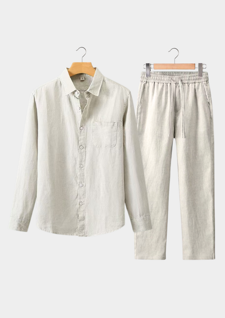 Beige Dolce Vita Long Sleeve Ensemble