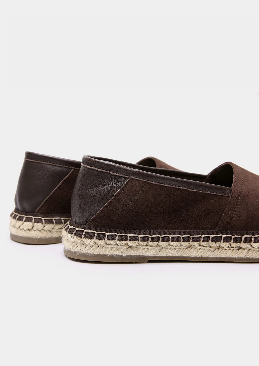 Seaside Espadrilles in Rich Brown