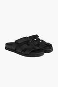 Timeless Black H-Cut Sandals