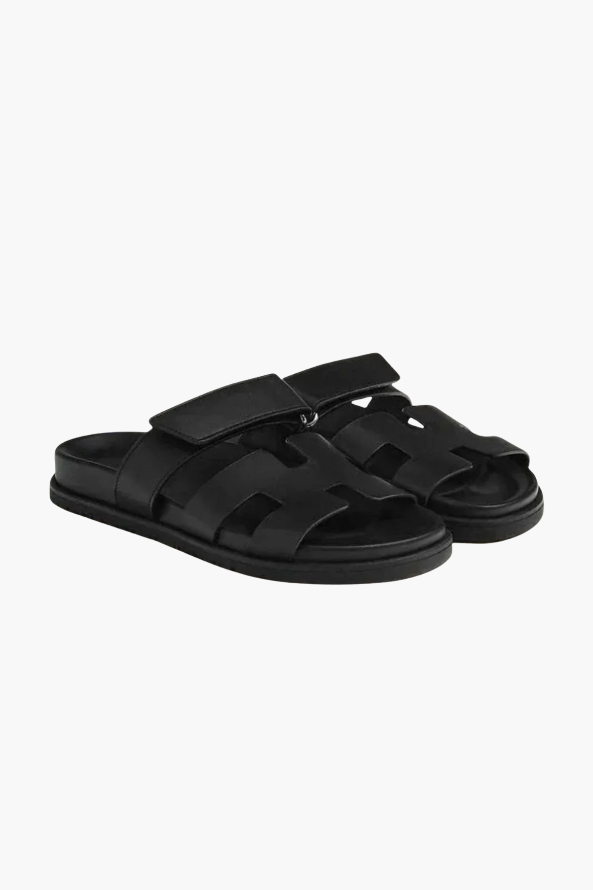 Timeless Black H-Cut Sandals