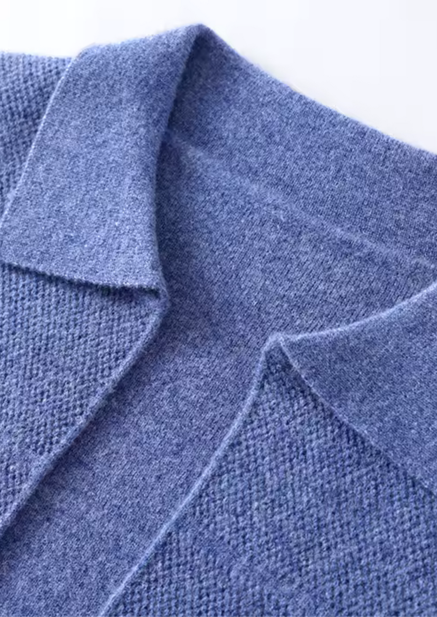 Extra-Fine Merino Wool Buttoned Overshirt