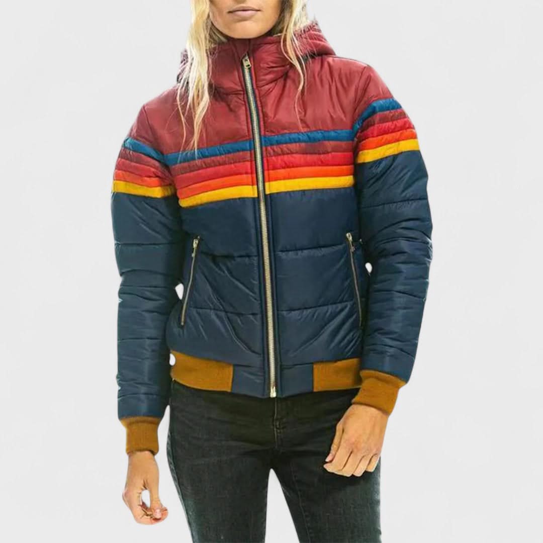 Nuvelo Lightweight Waterproof Jacket in Ecru