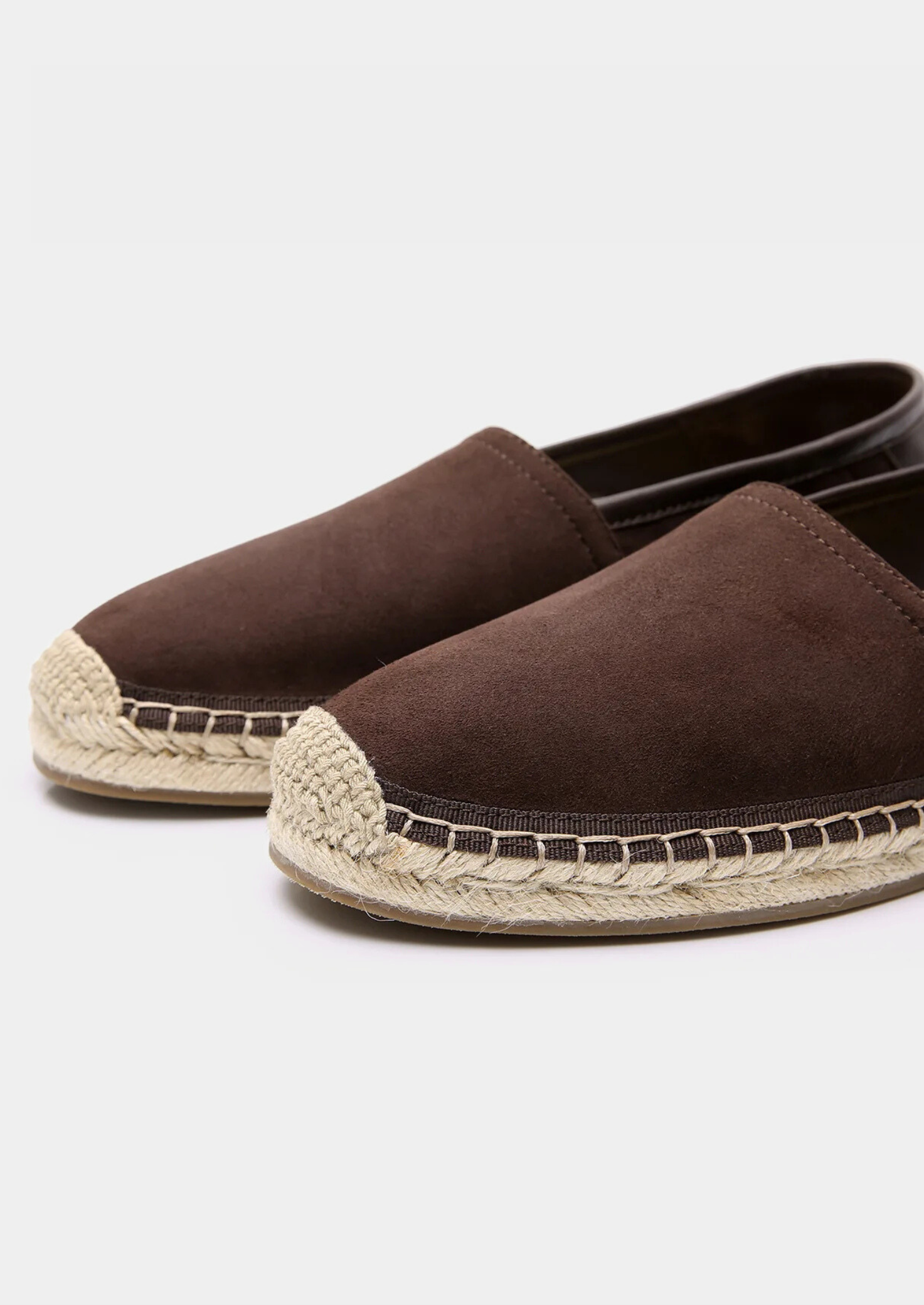 Seaside Espadrilles in Rich Brown