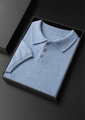 Timeless Cashmere Classic Polo in Ivory