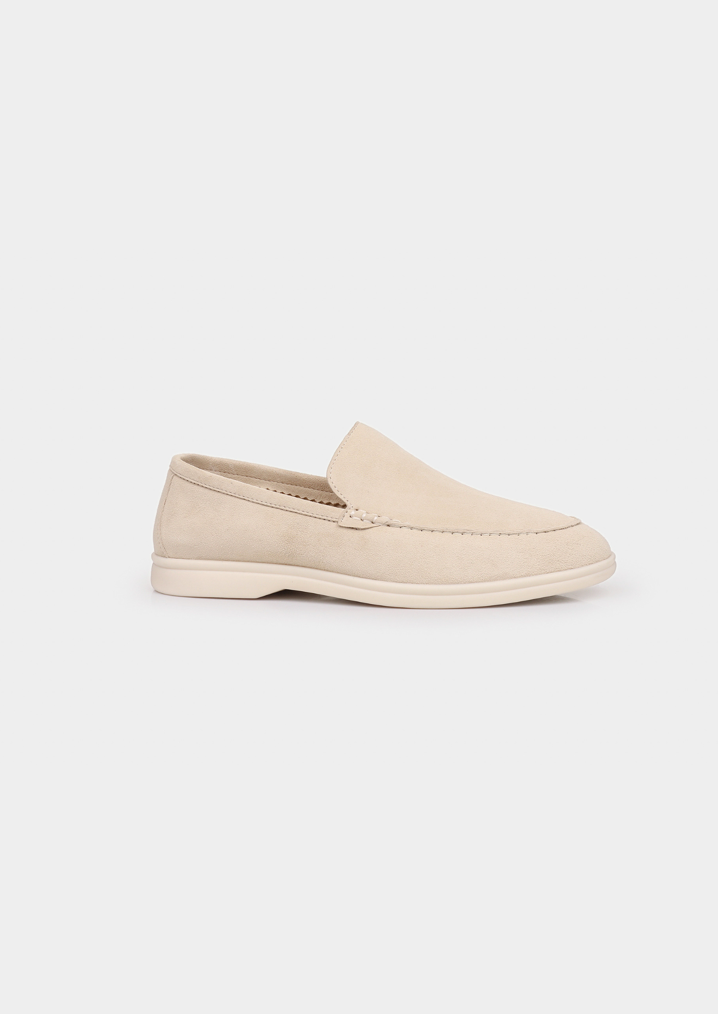 Ivory Marina Loafers in Timeless Elegance