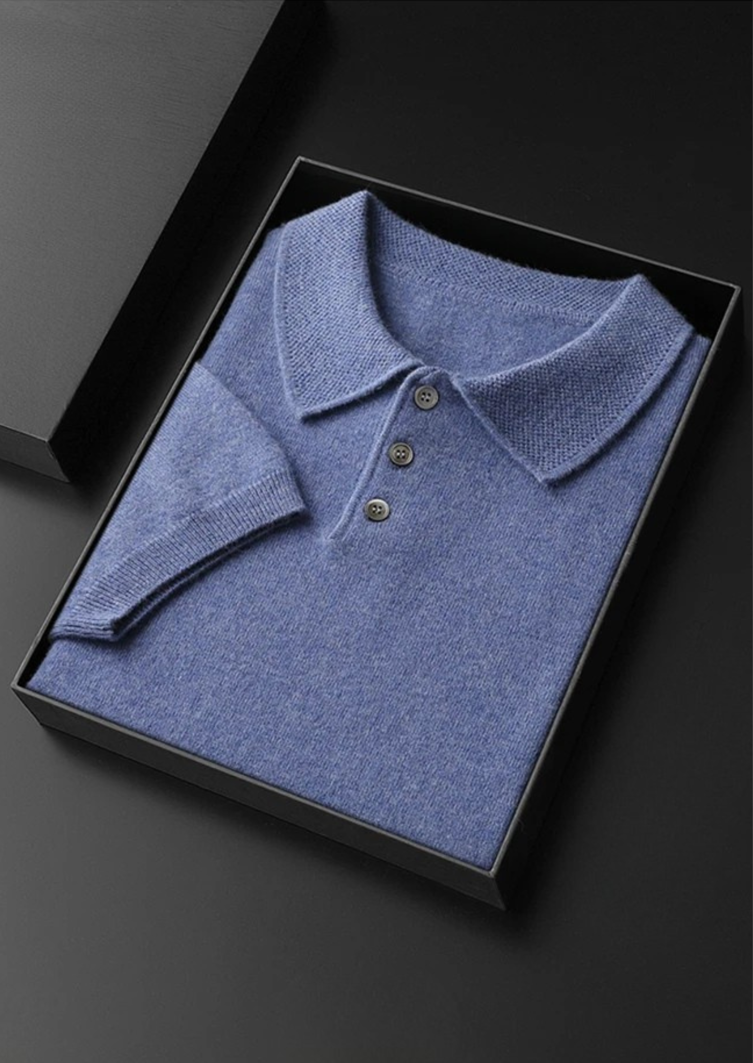 Timeless Cashmere Classic Polo in Ivory