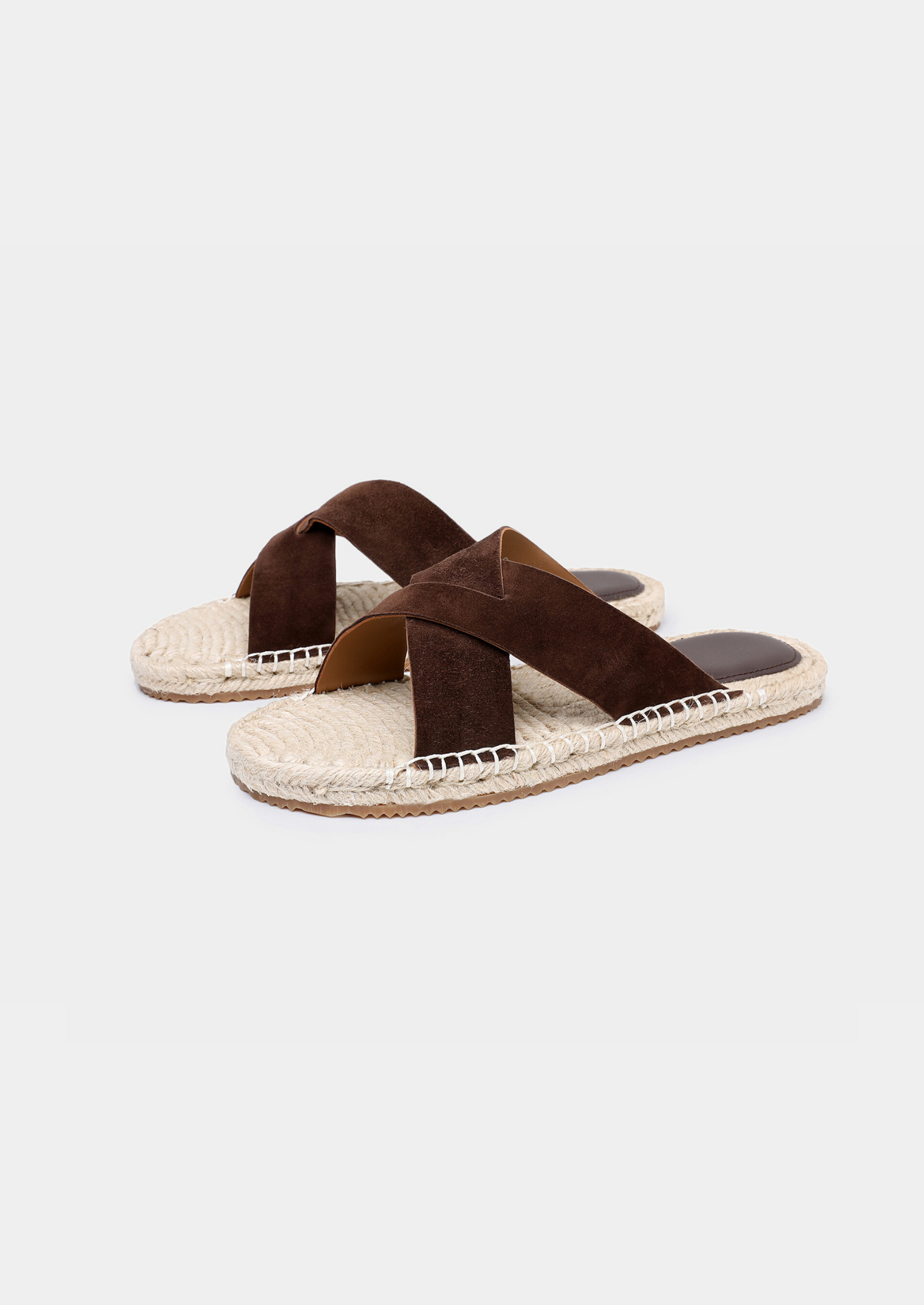 Espresso Suede Resort Sandal