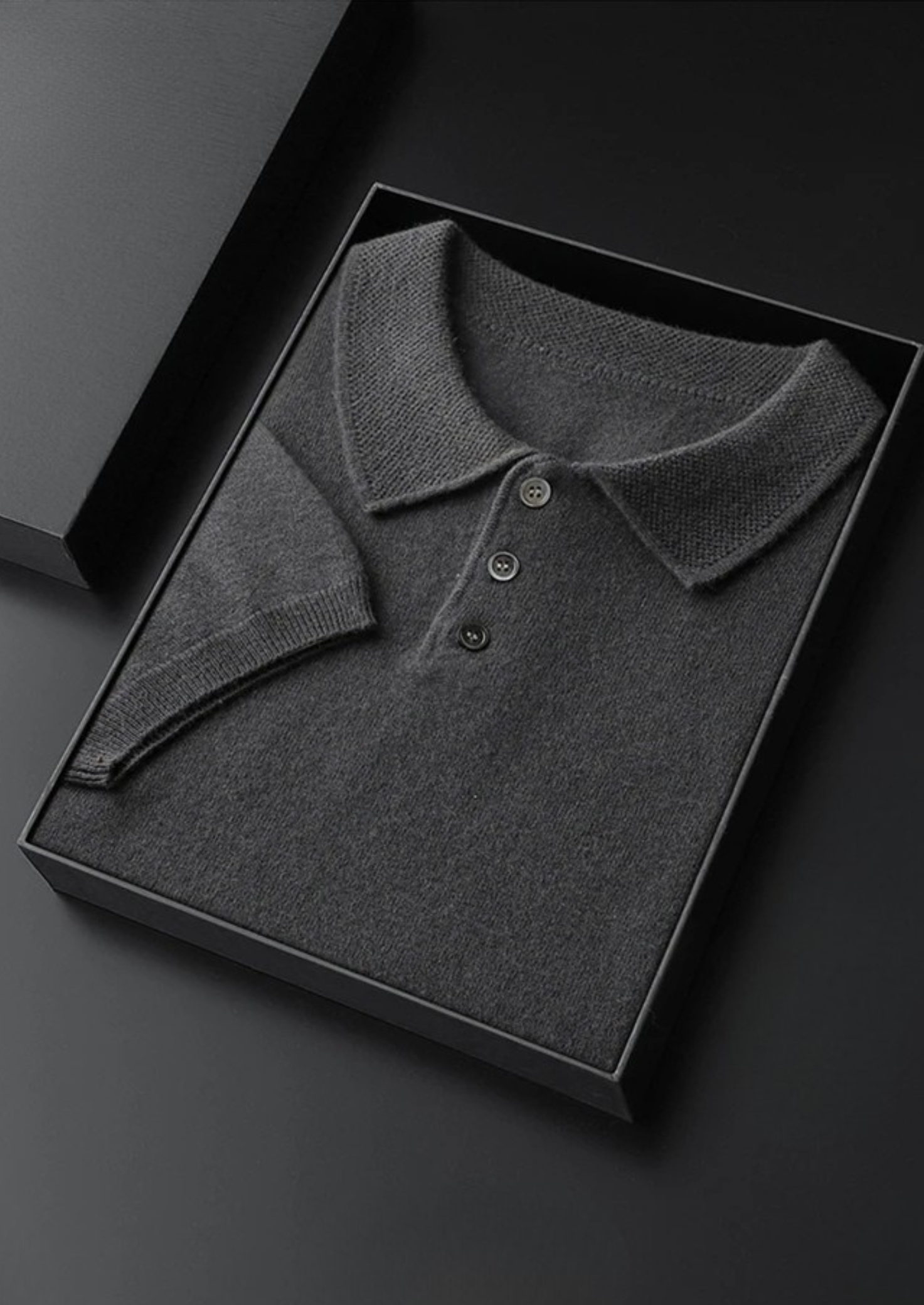 Timeless Cashmere Classic Polo in Ivory