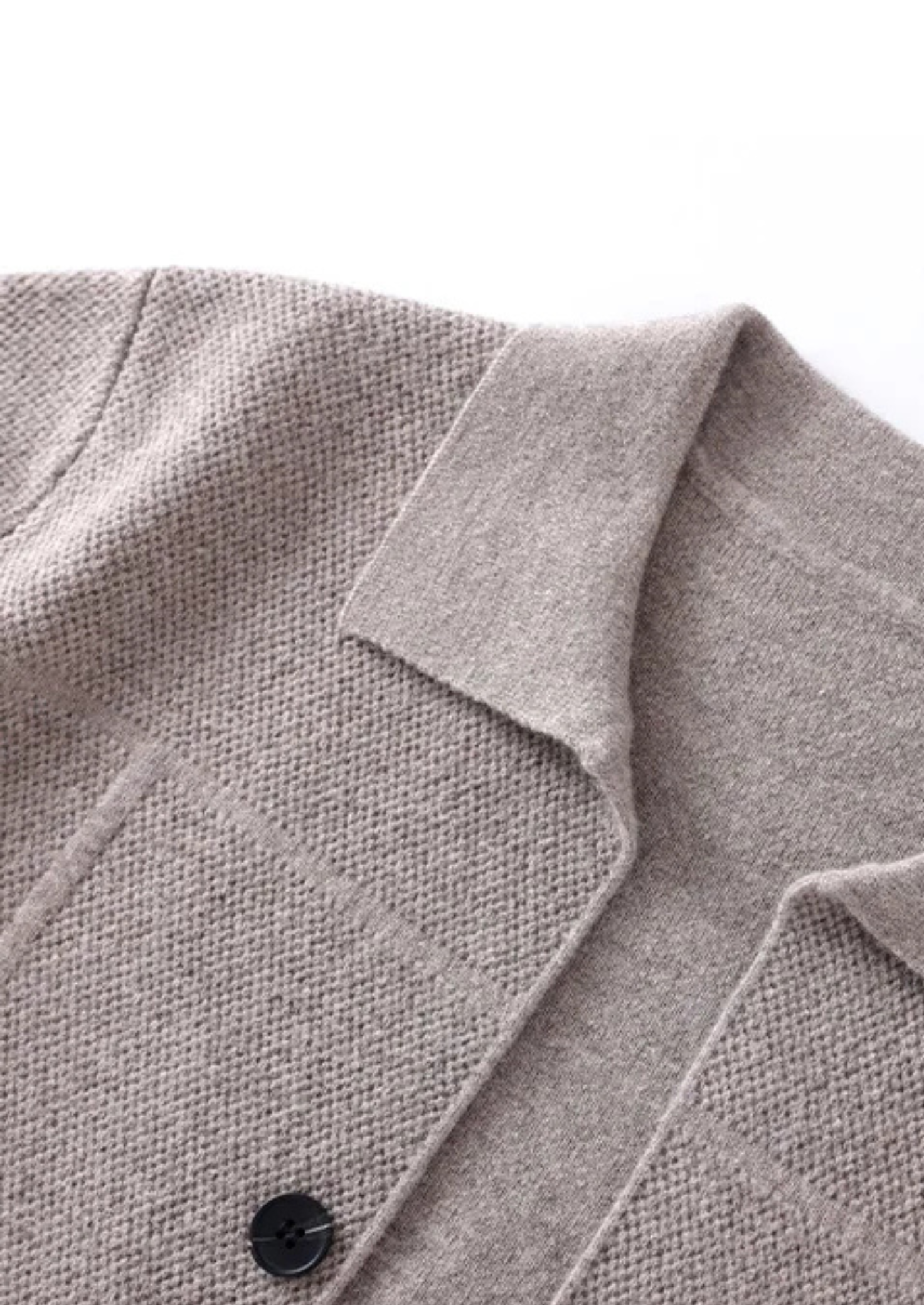 Extra-Fine Merino Wool Buttoned Overshirt