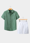 Timeless Green and White Dolce Vita Ensemble