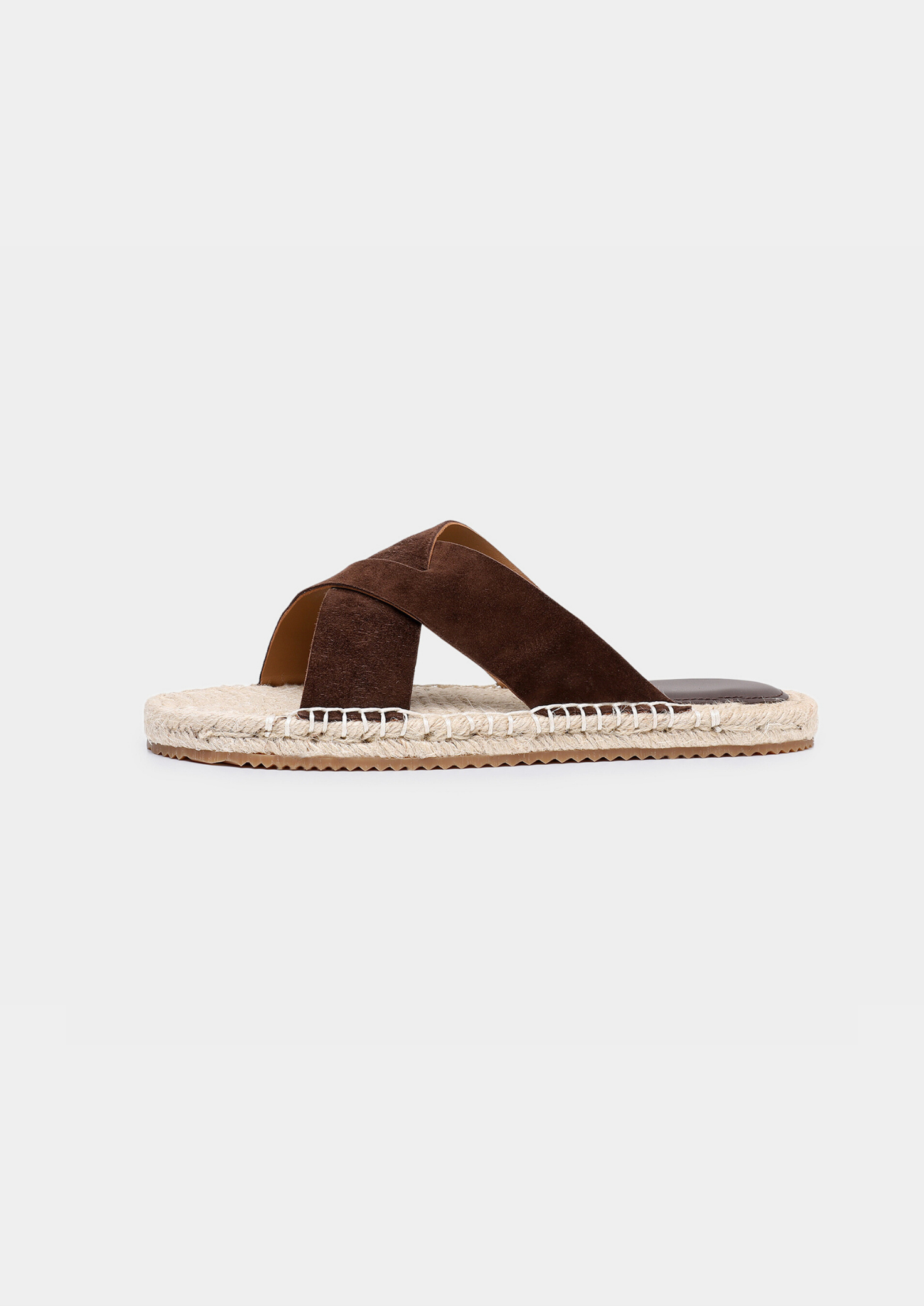 Espresso Suede Resort Sandal