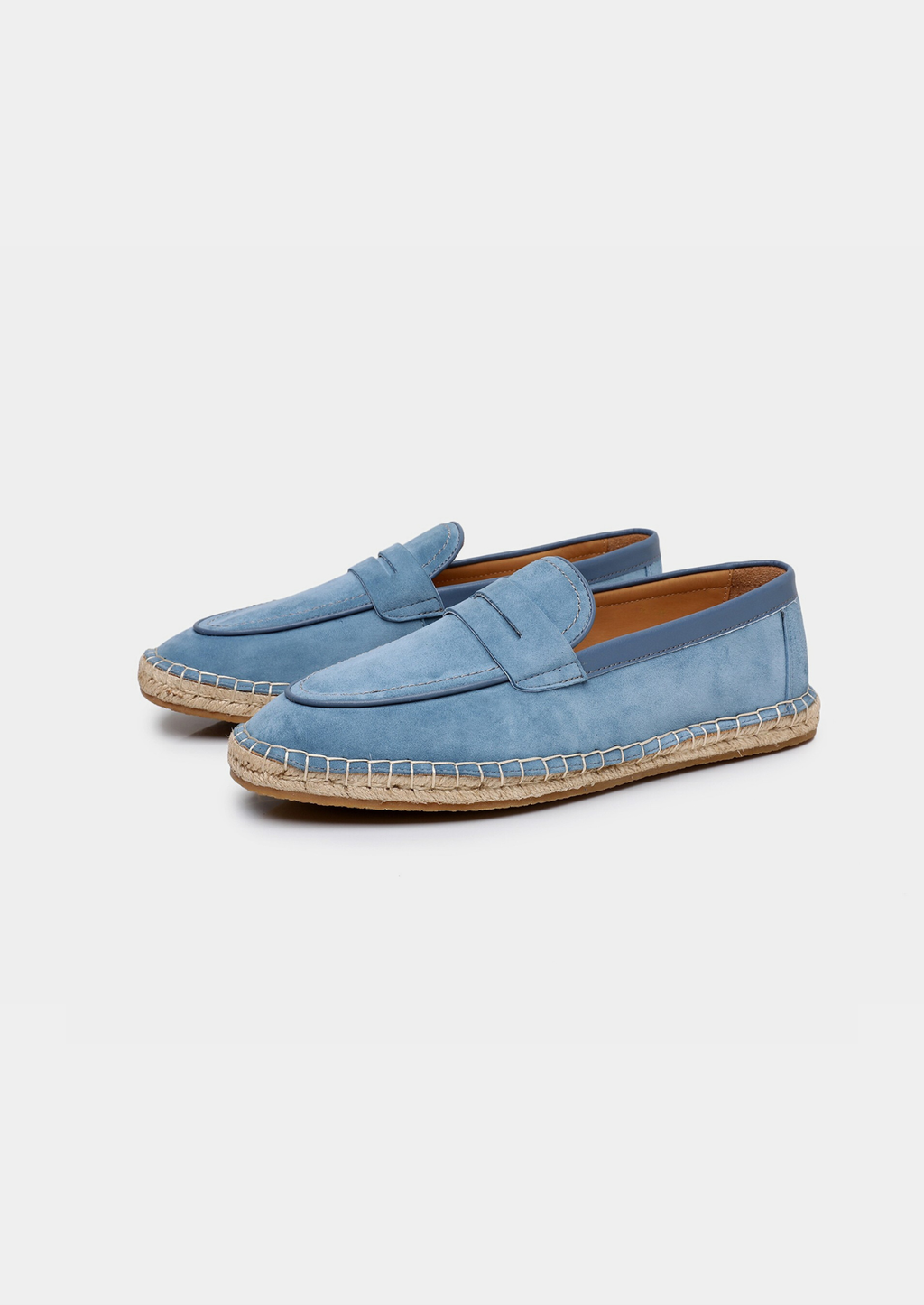 Seaside Espadrilles in Soft Blue