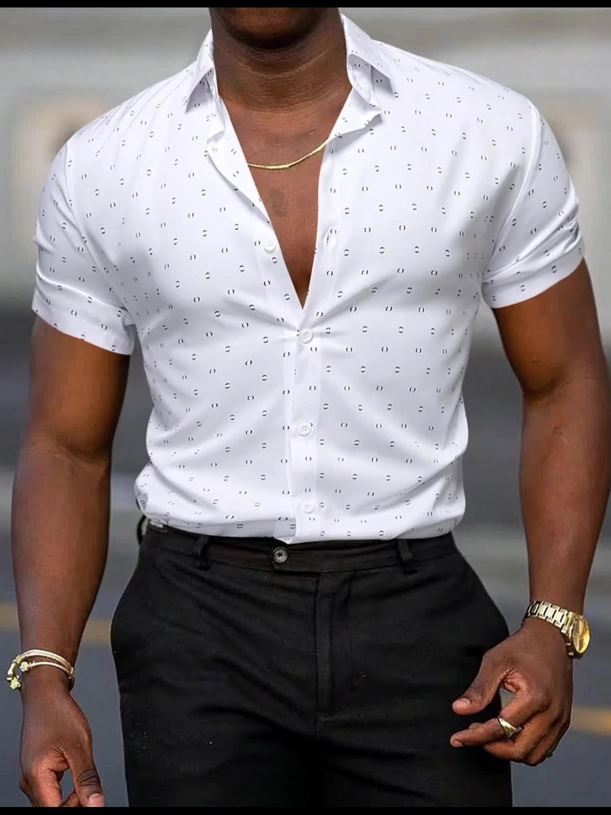 SUMMER SHIRT WITH PRINT