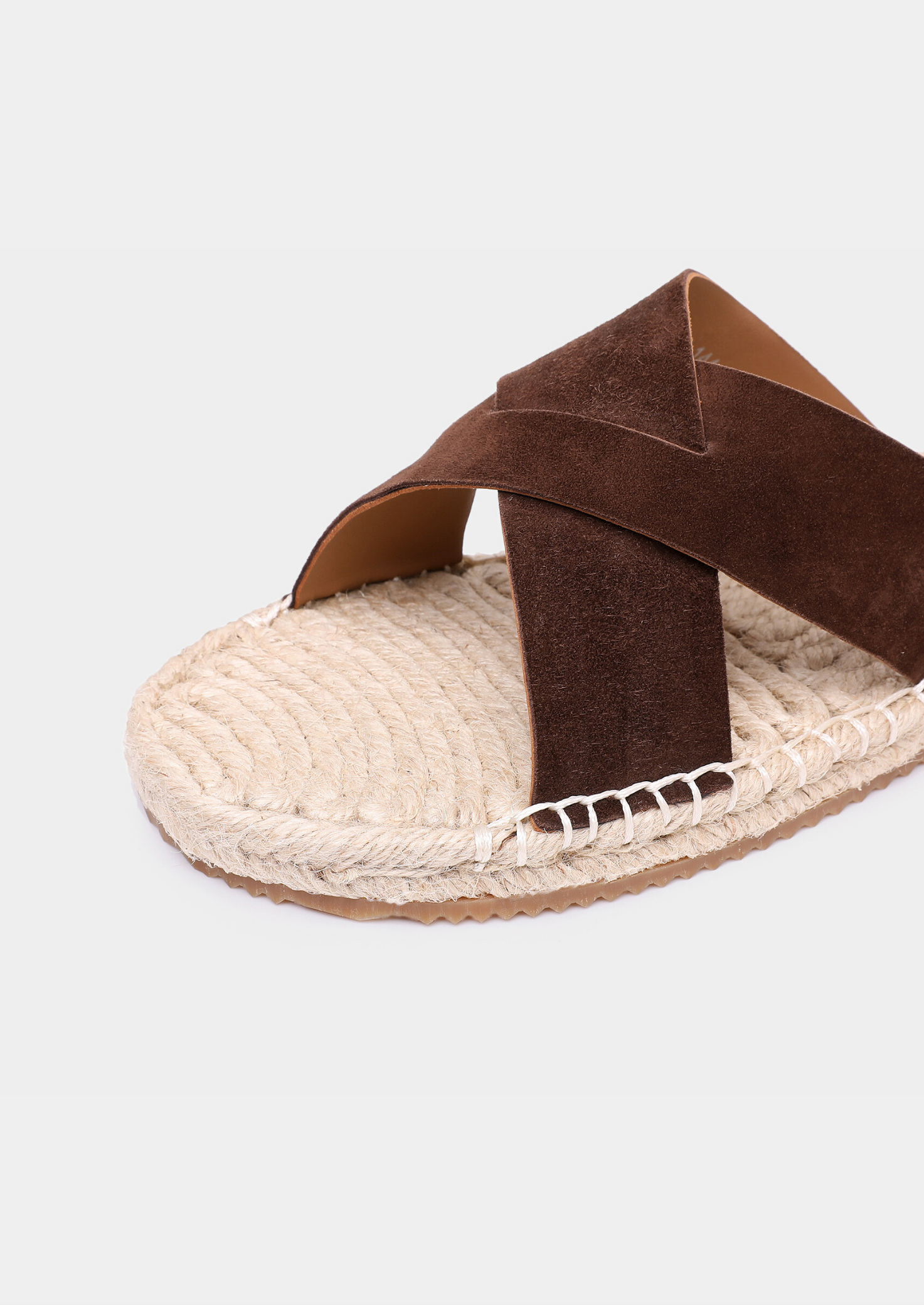 Espresso Suede Resort Sandal