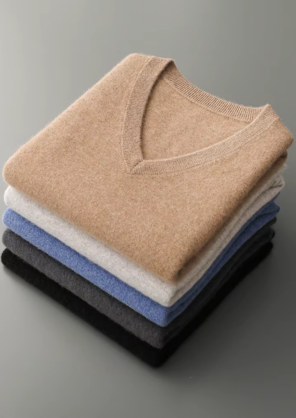 Extra-Fine Merino Wool V-Neck Vest