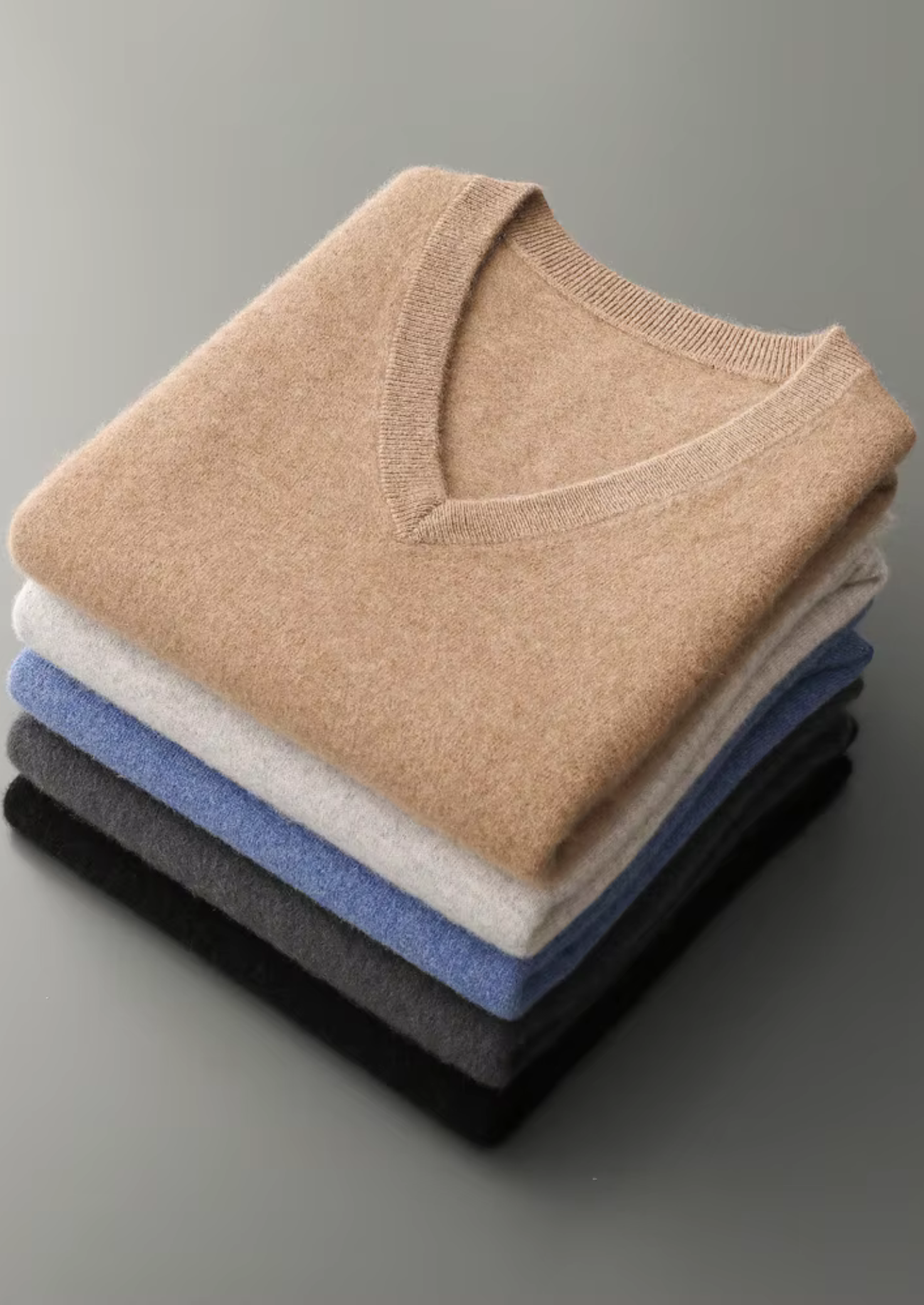 Extra-Fine Merino Wool V-Neck Vest