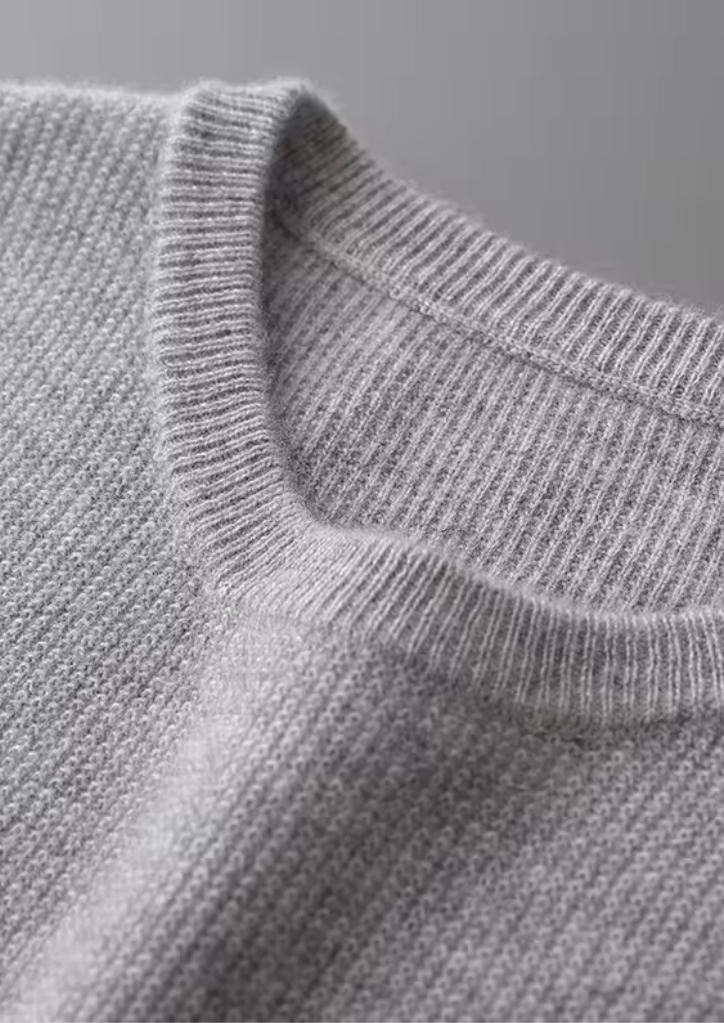 Extra-Fine Merino Wool Crewneck Vest
