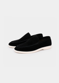 Marina Leather Loafers in Noir