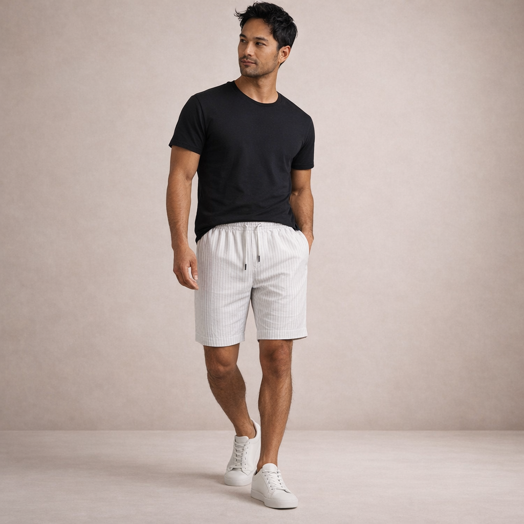 Men's Breathable Linen Summer Trousers