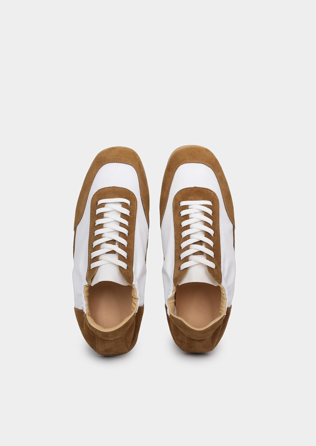 Monaco Caramel Suede Slip-On Sneakers