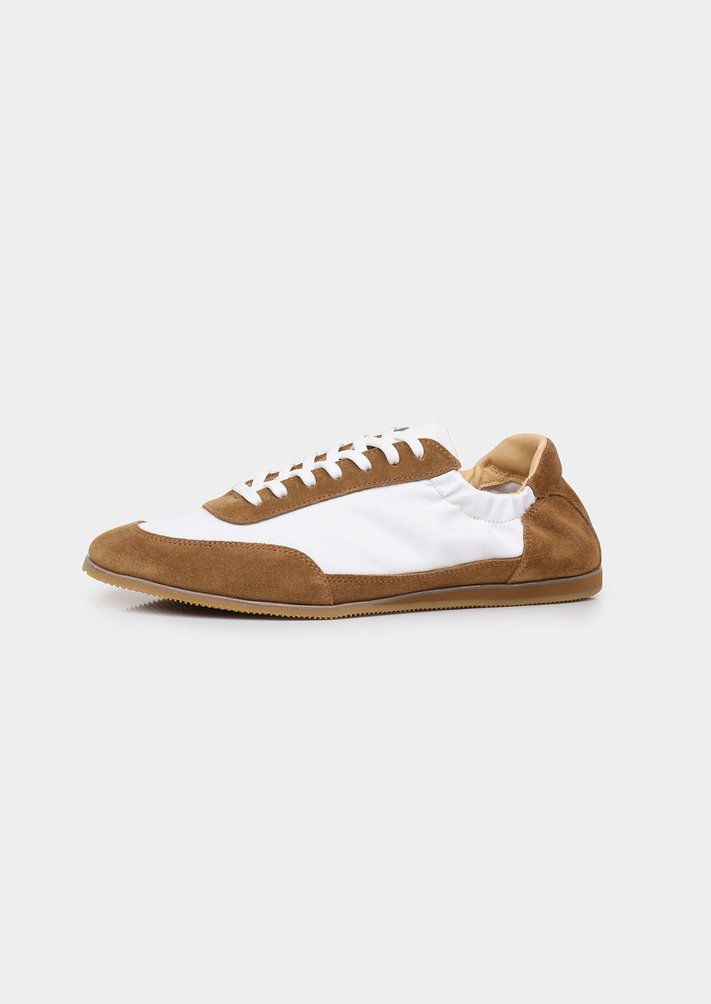 Monaco Caramel Suede Slip-On Sneakers
