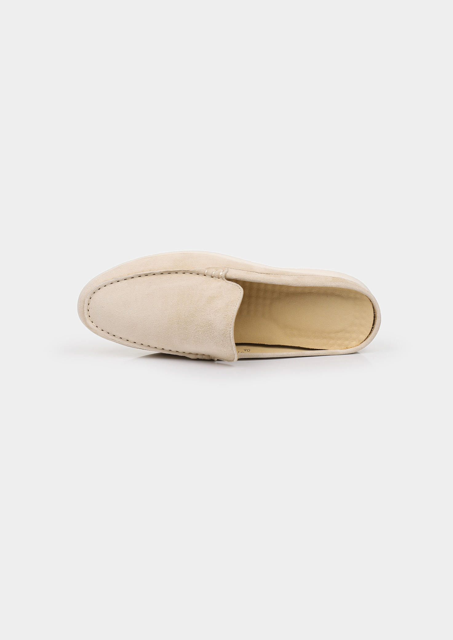 Ivory Marina Suede Slippers