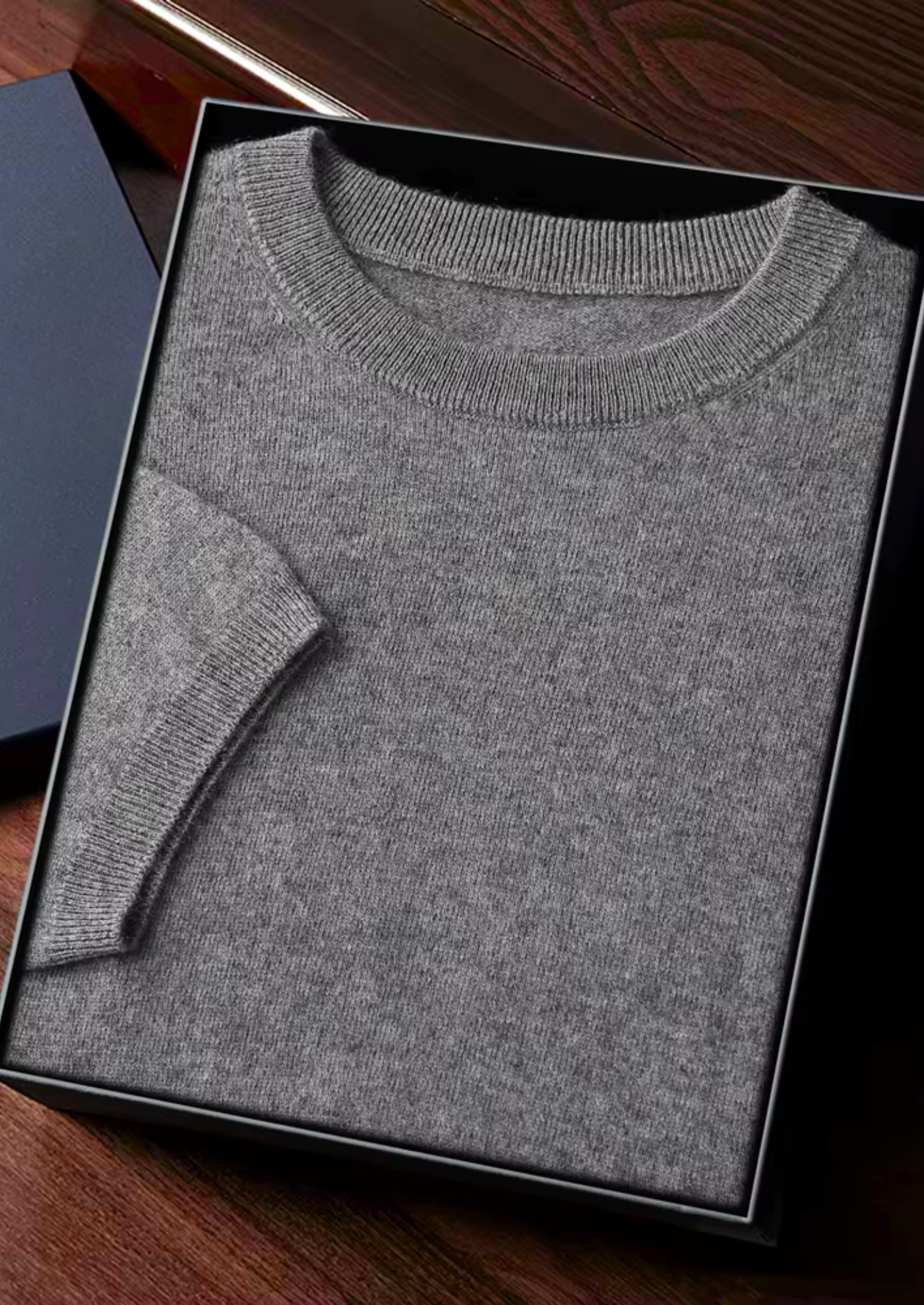 Cashmere Classic Crewneck T-Shirt in Ivory