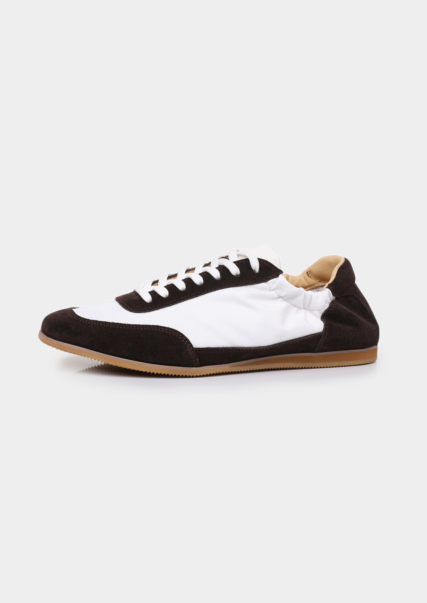 Monaco Coffee Suede Slip-On Sneakers