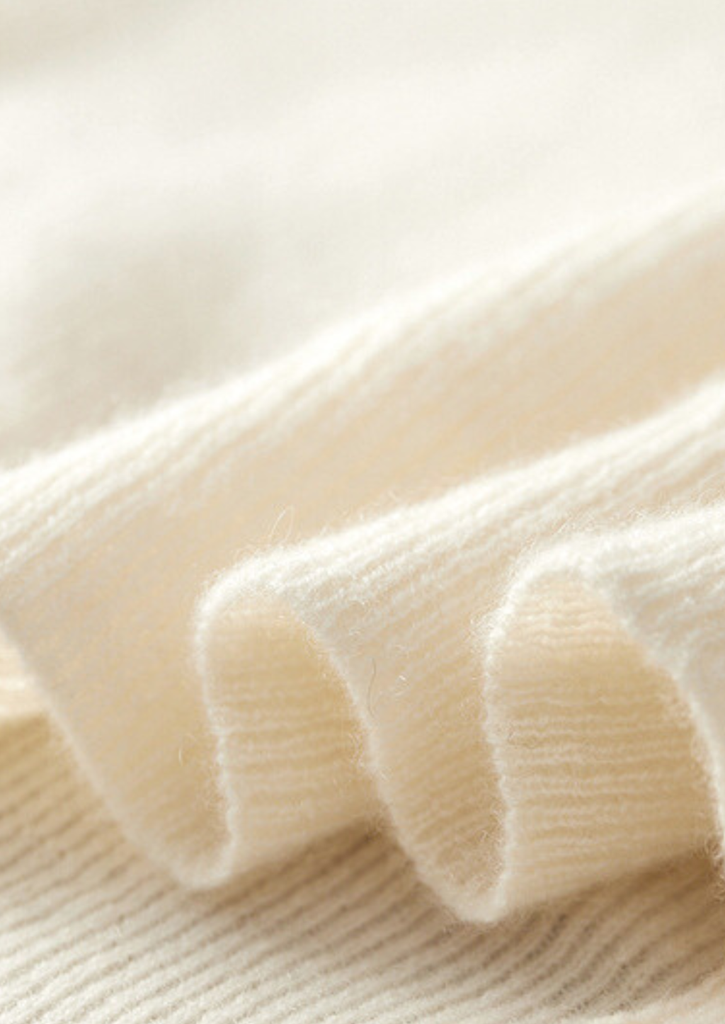 Ivory Cashmere Body Warmer Vest