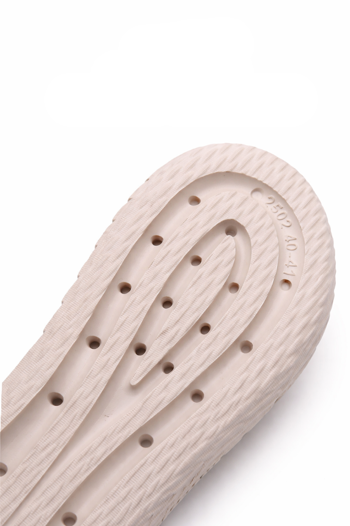 Dawson Sand Suede Comfort Slides