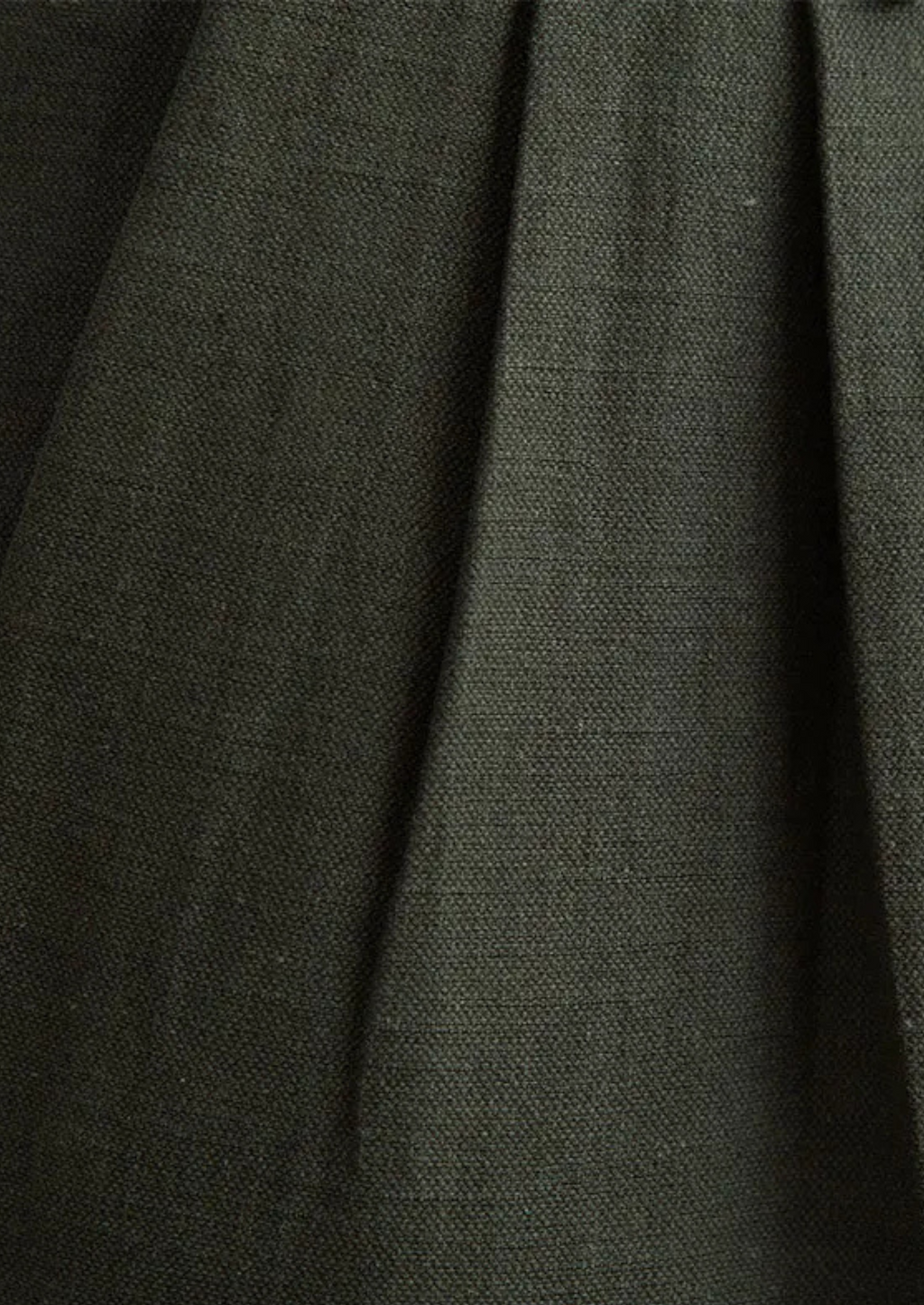Cagliari Pleated Trousers in Olive