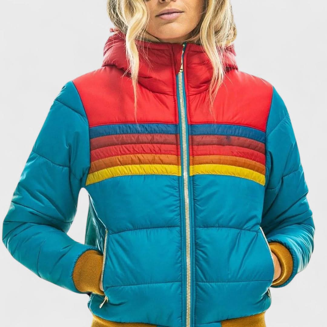 Nuvelo Lightweight Waterproof Jacket in Ecru