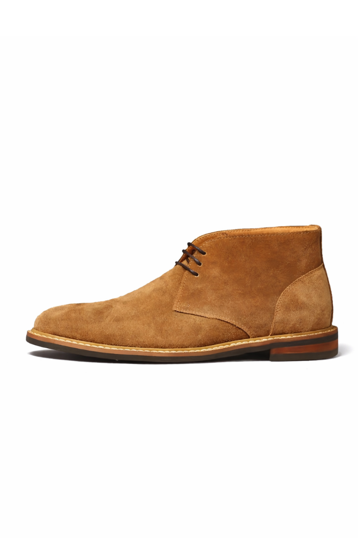 Santino Suede Chukka Boots in Sahara Brown