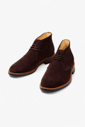 Santino Espresso Brown Suede Chukka Boots
