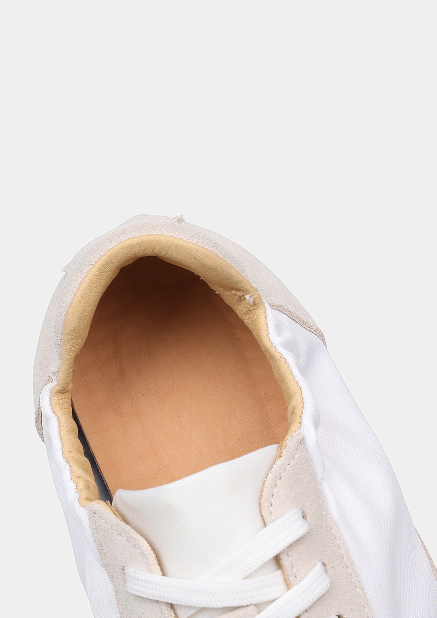 Monaco Ivory Retro Slip-On Sneakers
