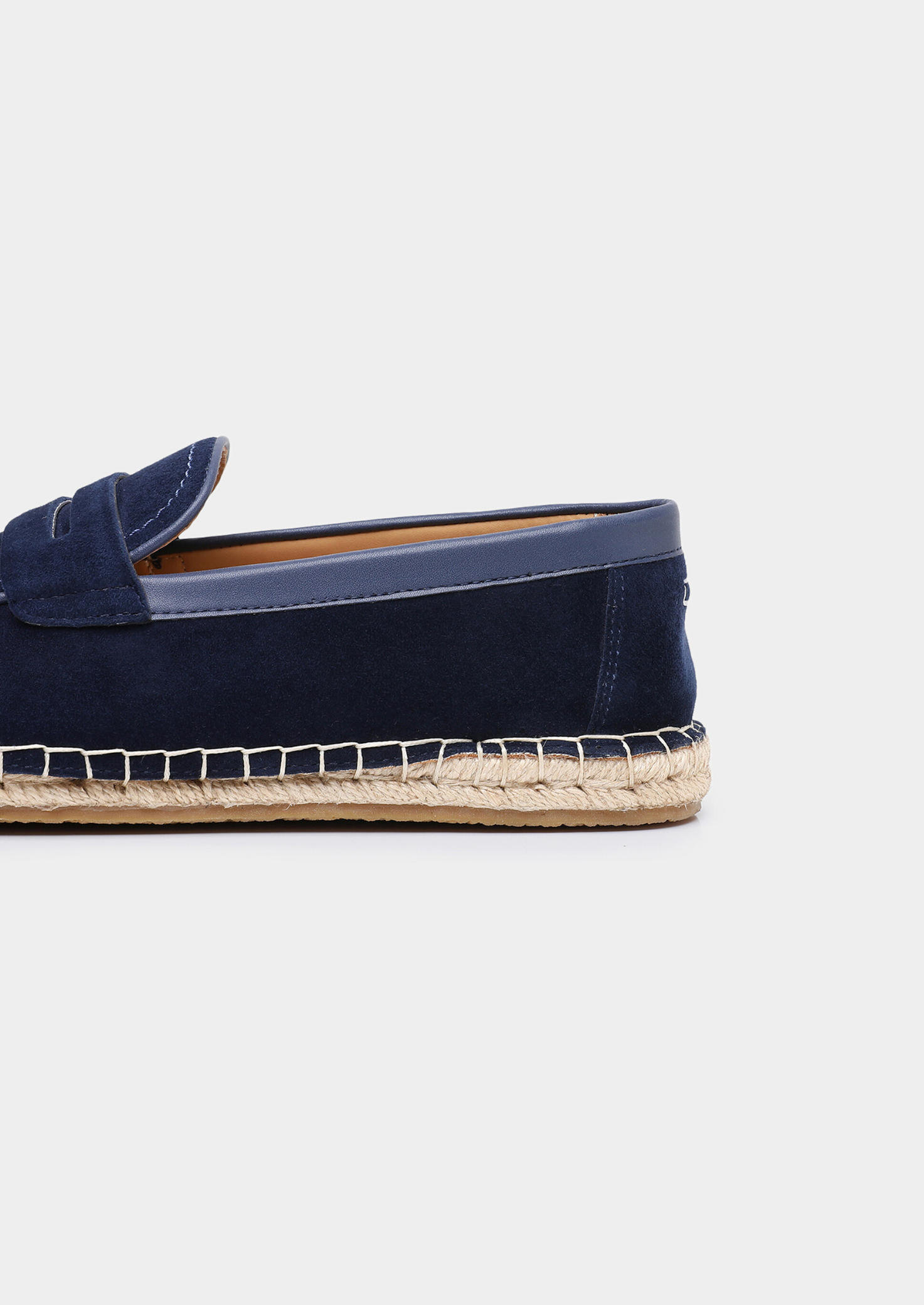 Navy Blue Penny Seaside Espadrilles