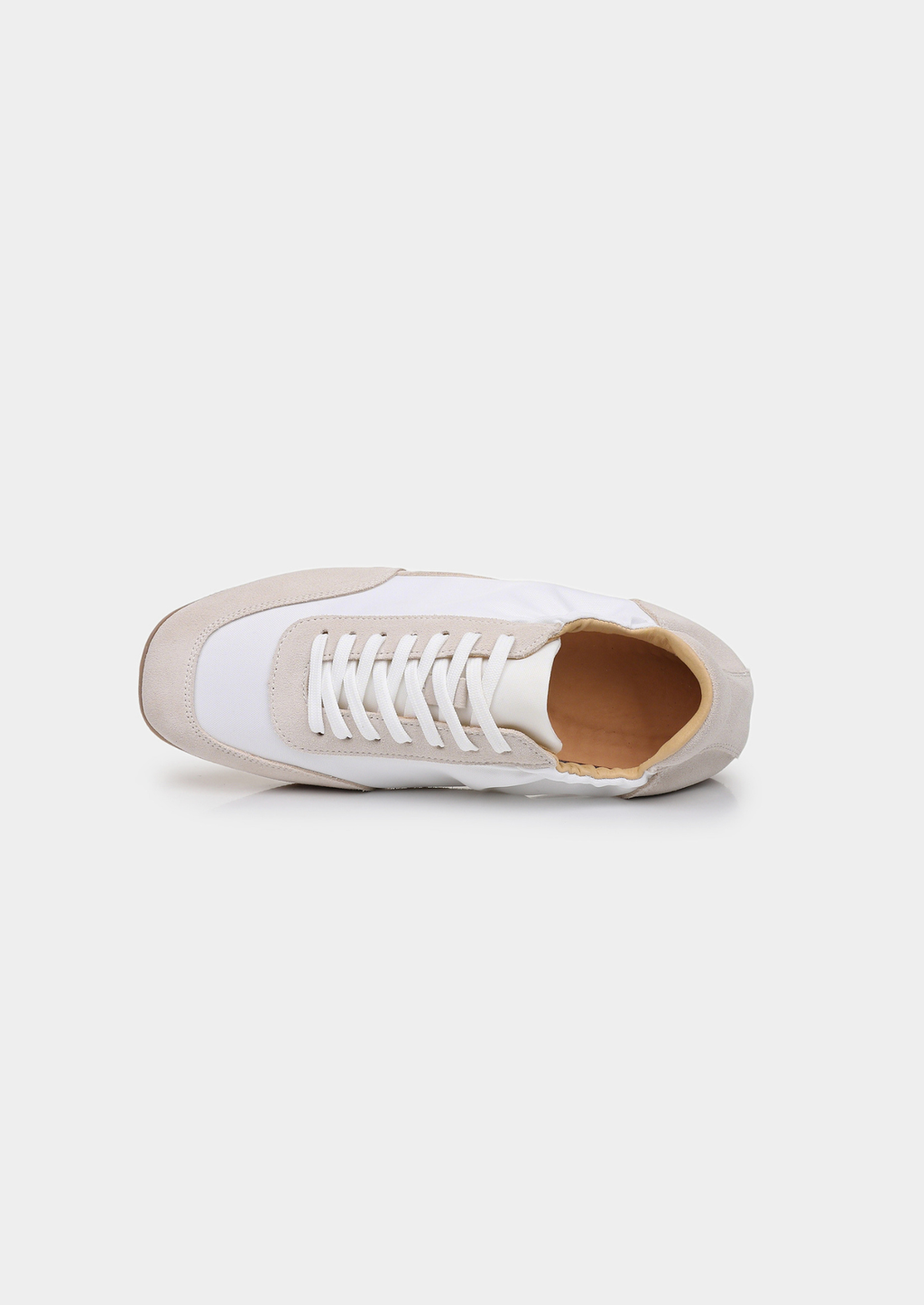 Monaco Ivory Retro Slip-On Sneakers