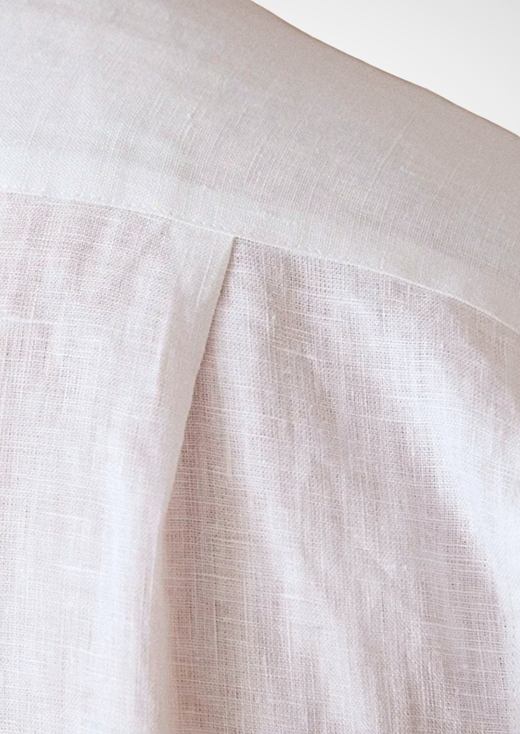 Portofino Coastal Cotton Shirt - White