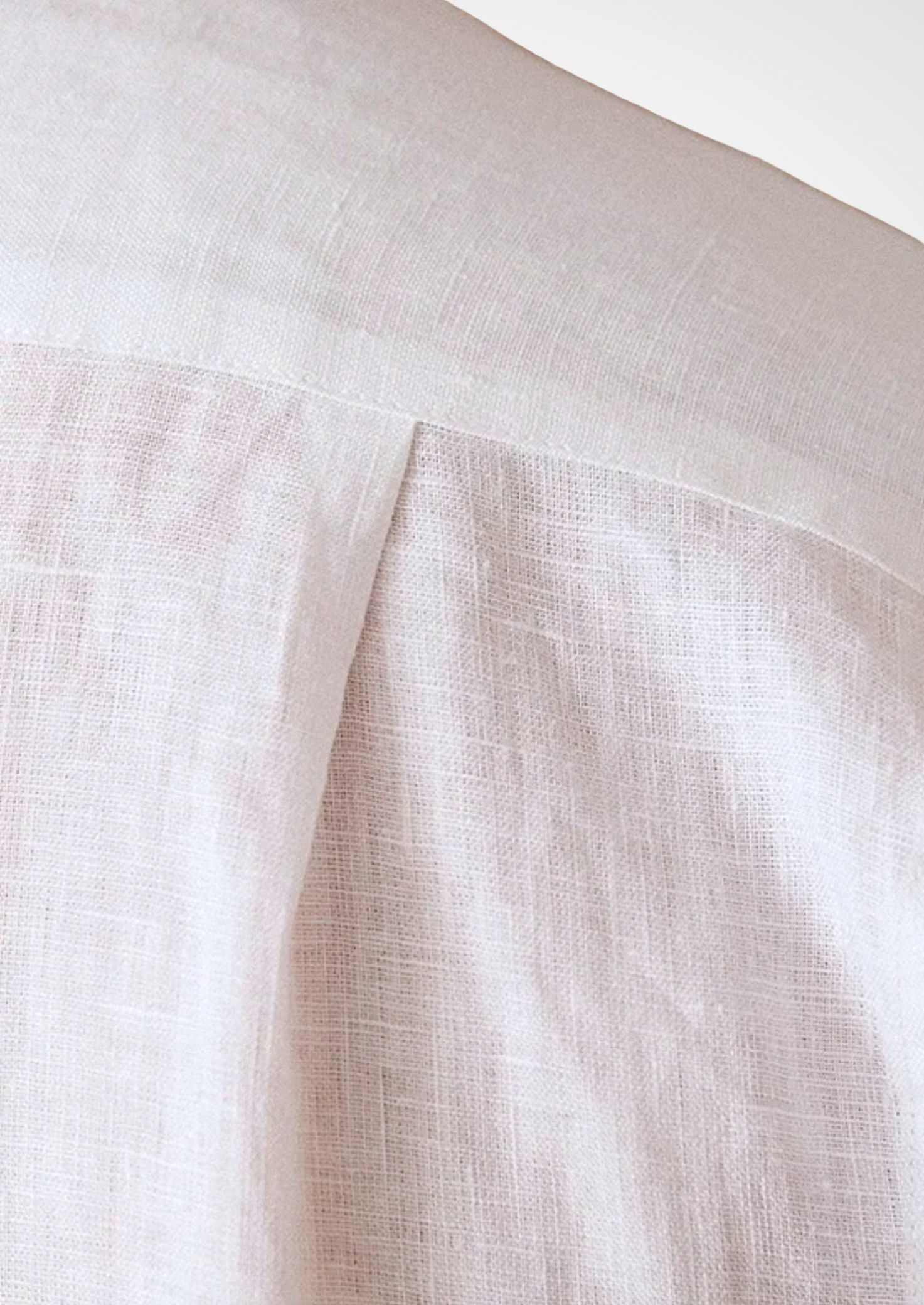Portofino Coastal Cotton Shirt - White