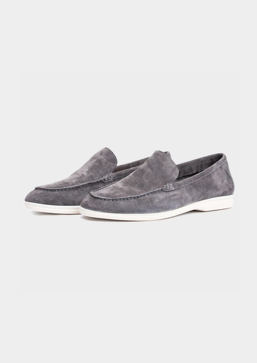 Lavencio Heritage Gray Loafers