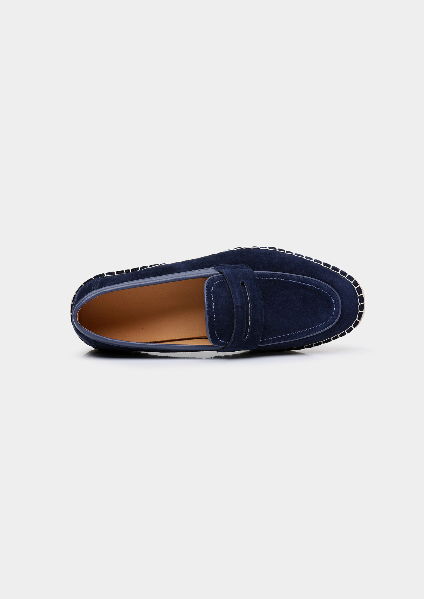 Navy Blue Penny Seaside Espadrilles