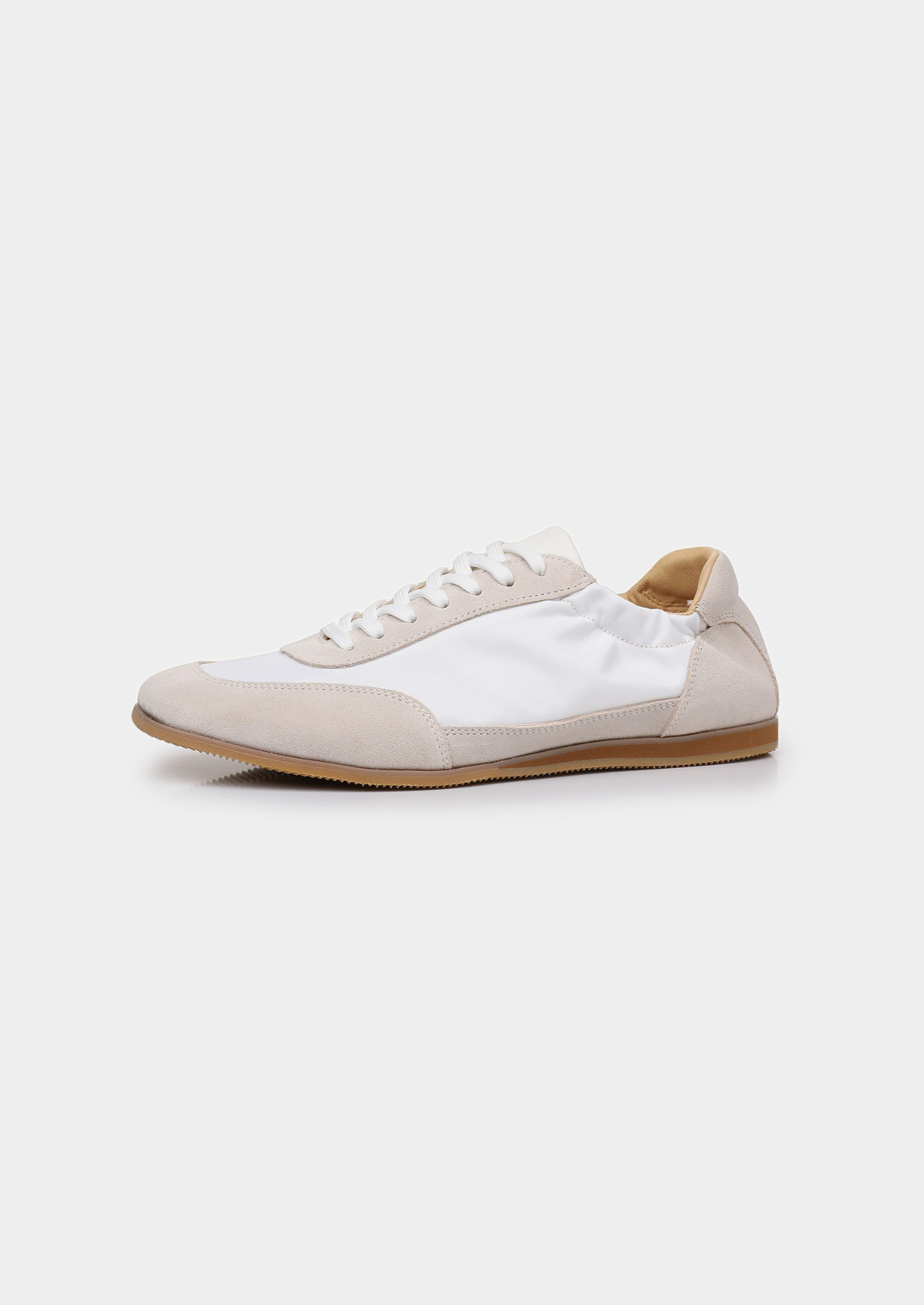 Monaco Ivory Retro Slip-On Sneakers