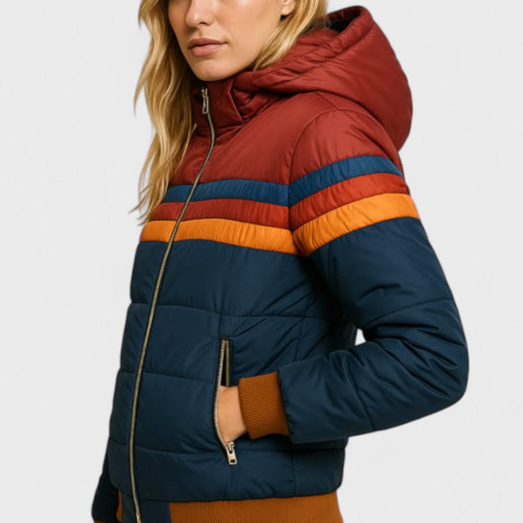 Nuvelo Lightweight Waterproof Jacket in Ecru