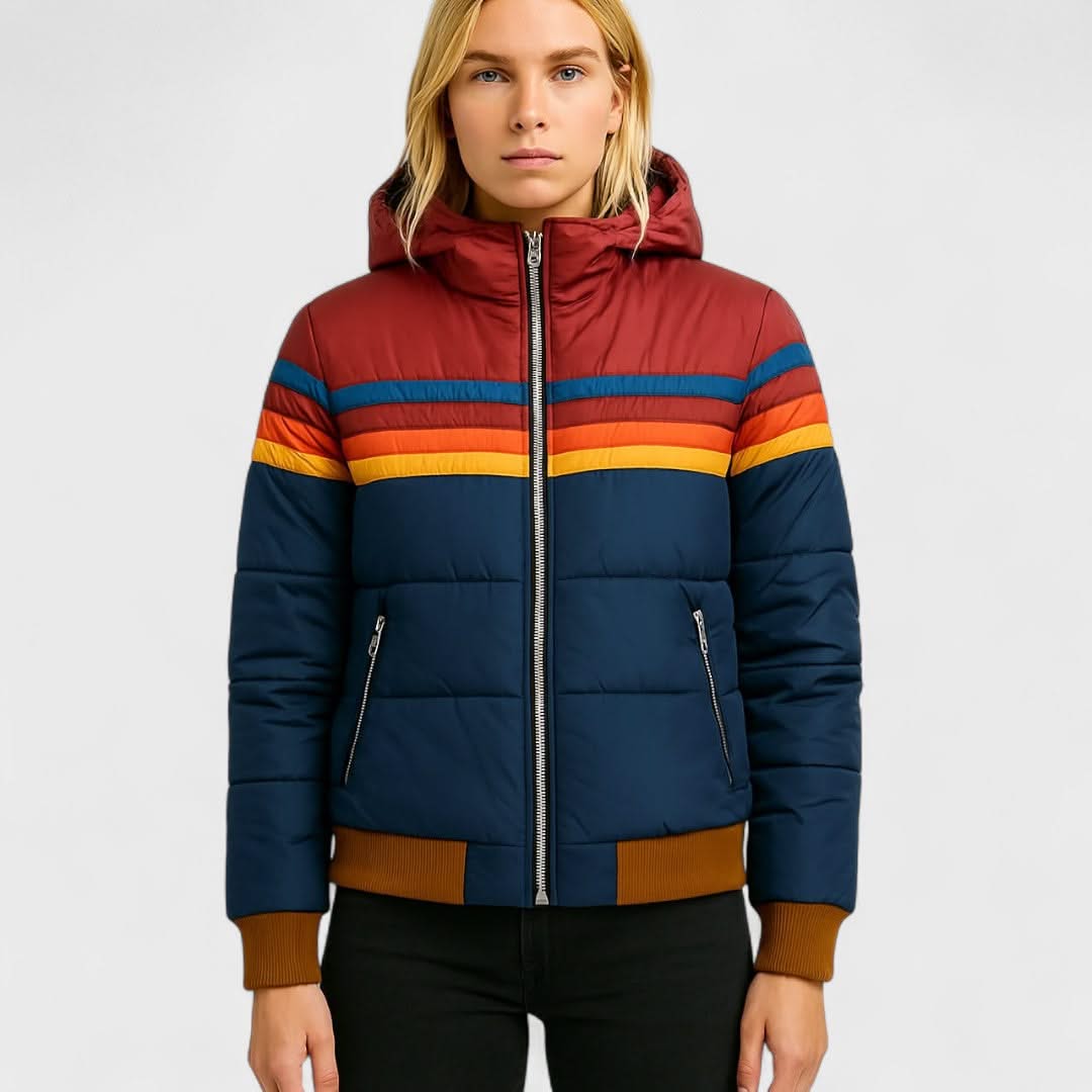 Nuvelo Lightweight Waterproof Jacket in Ecru