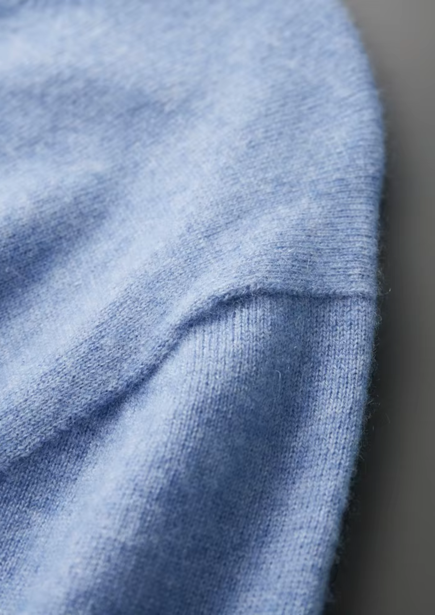 Cashmere Classic Crewneck T-Shirt in Ivory