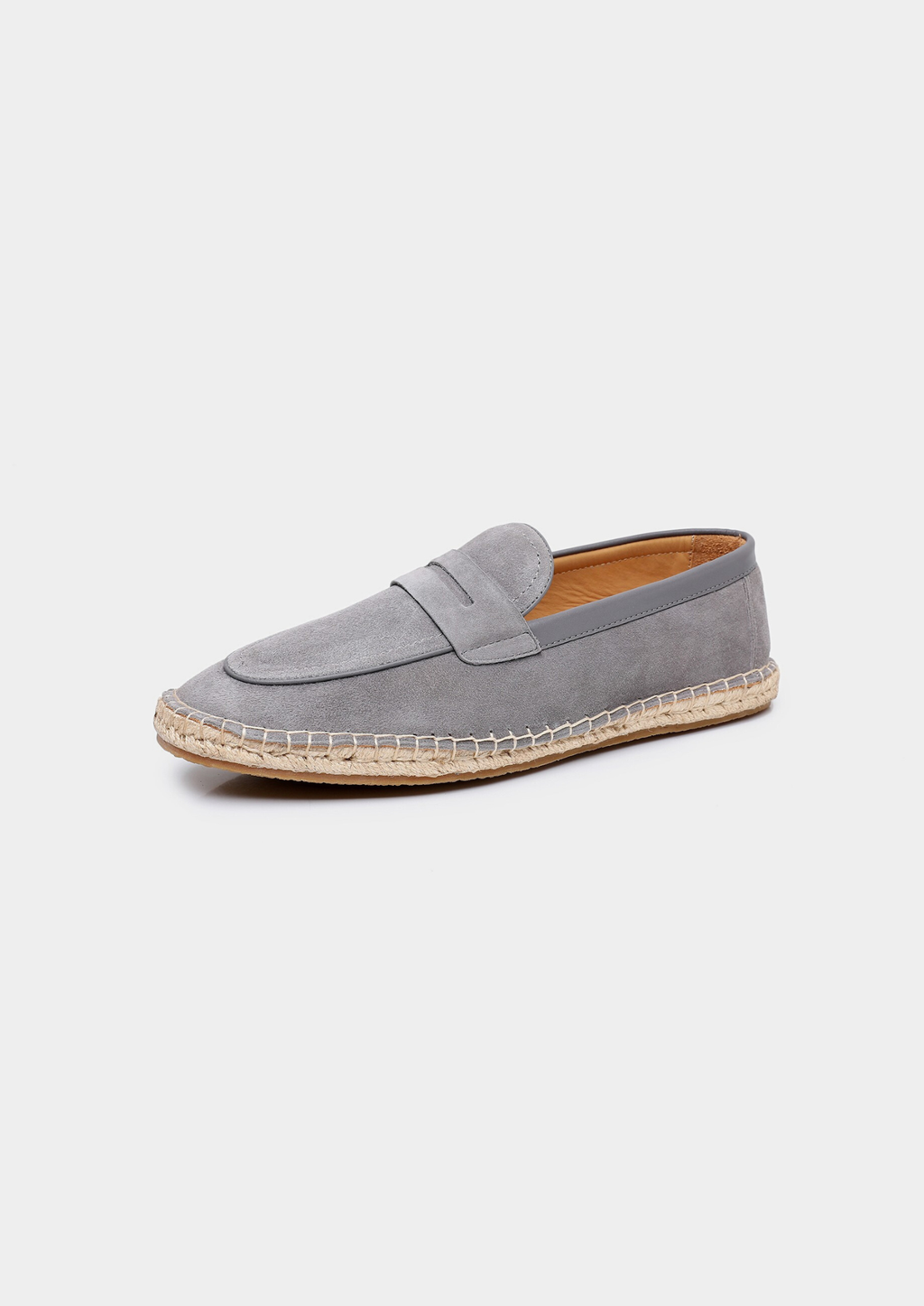 Seaside Espadrilles in Soft Gray